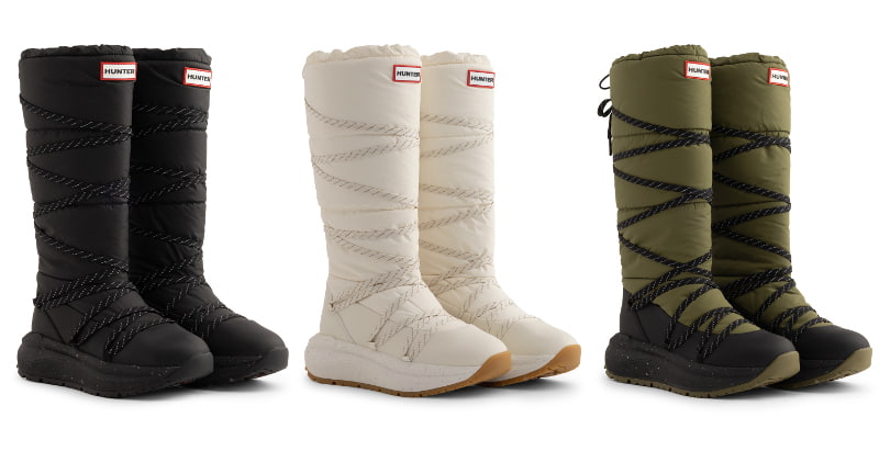 ユニセックス ハンター グリップ トール スノー ブーツ