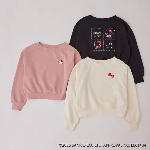 ボートネック裏毛プルオーバー