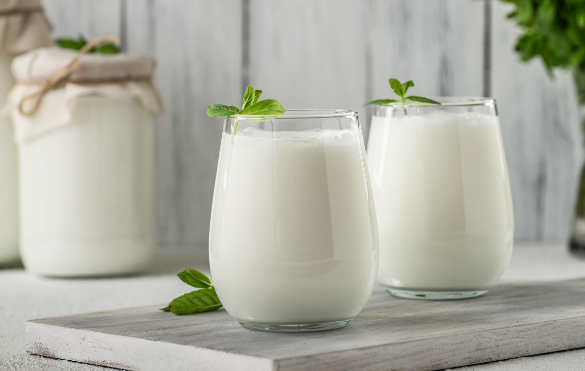 ヨーグルト飲料の写真