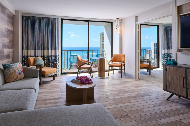 アウトリガー・ワイキキ・ビーチコマー・ホテル　2ベッドルームスイート