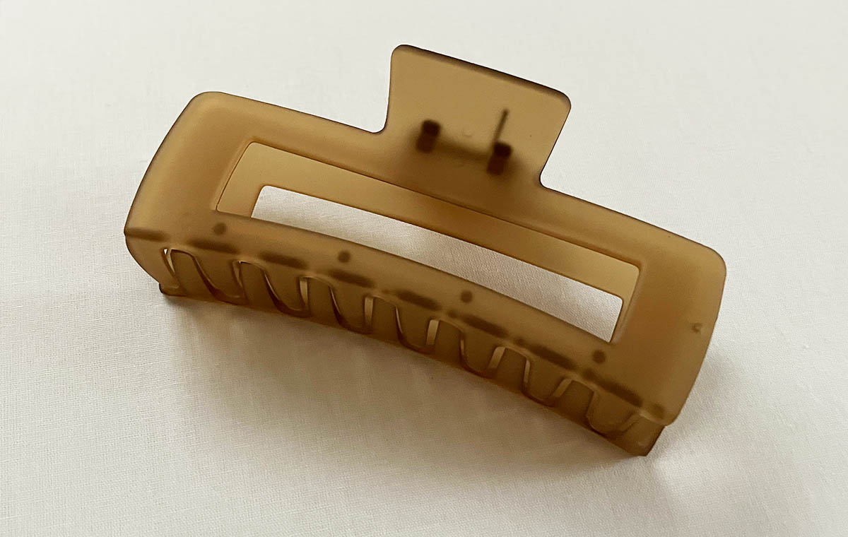 セリアの「バンスクリップ ベーシック クリアマット」