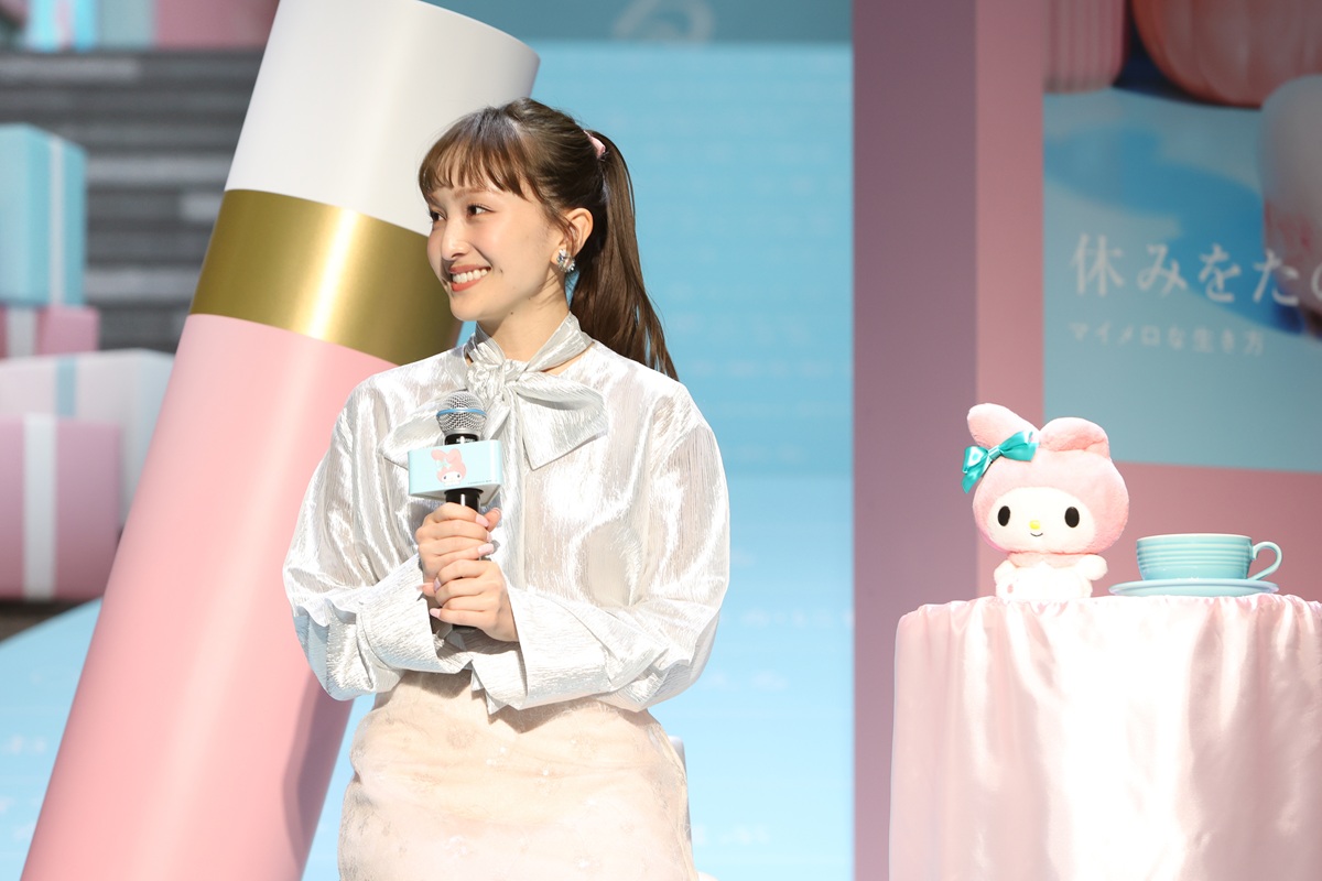 マイメロな生き方を語る百田さん