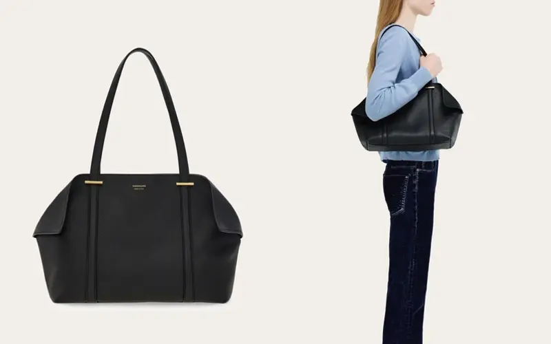 トートバッグ　ブラック