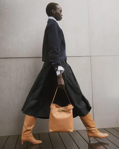 「Le Smart」ショッピングバッグ着用画像