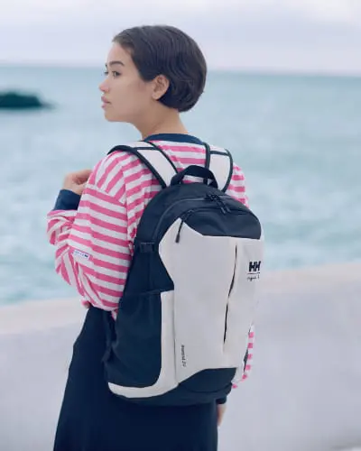 HH × agnès b. Stetind 20着用画像