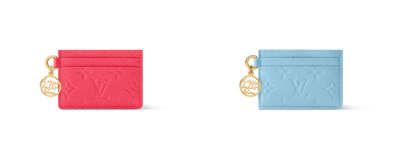 カードケース ポルト カルト・LV チャーム