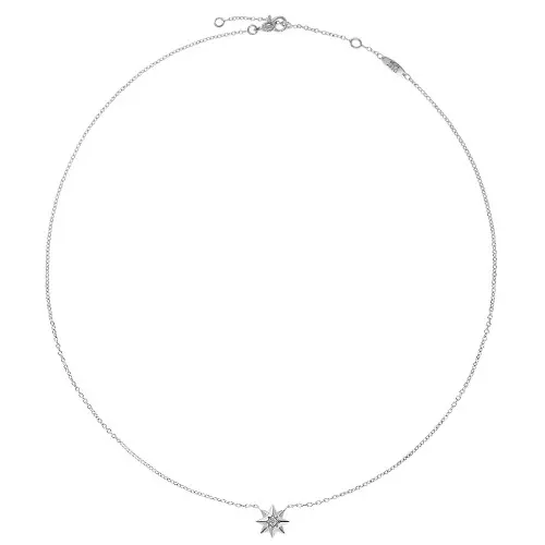 「エトワール デ ヴァン」ネックレス（WGｘDIA）