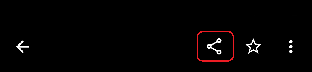 Android Files by Googleシェア画面