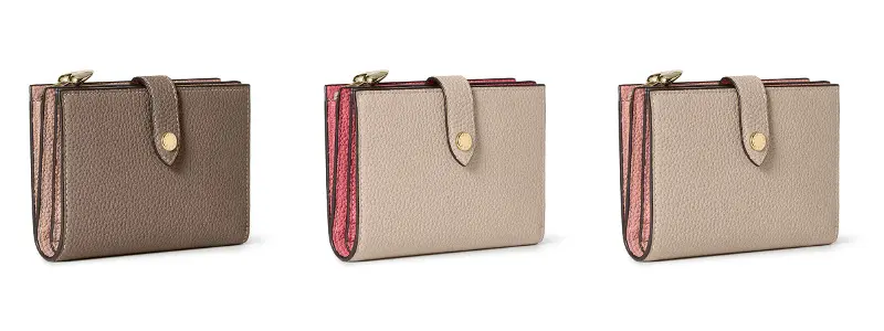 べルテッド マルチ ミディアム ウォレット シュリンクレザー