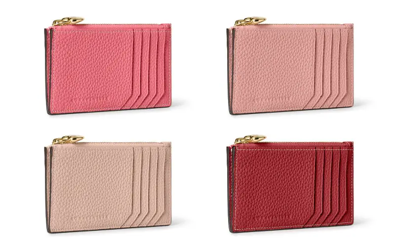 ミニジップ ウォレット シュリンクレザー