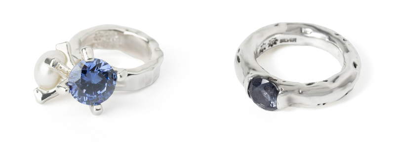 リング2種のカスタム例